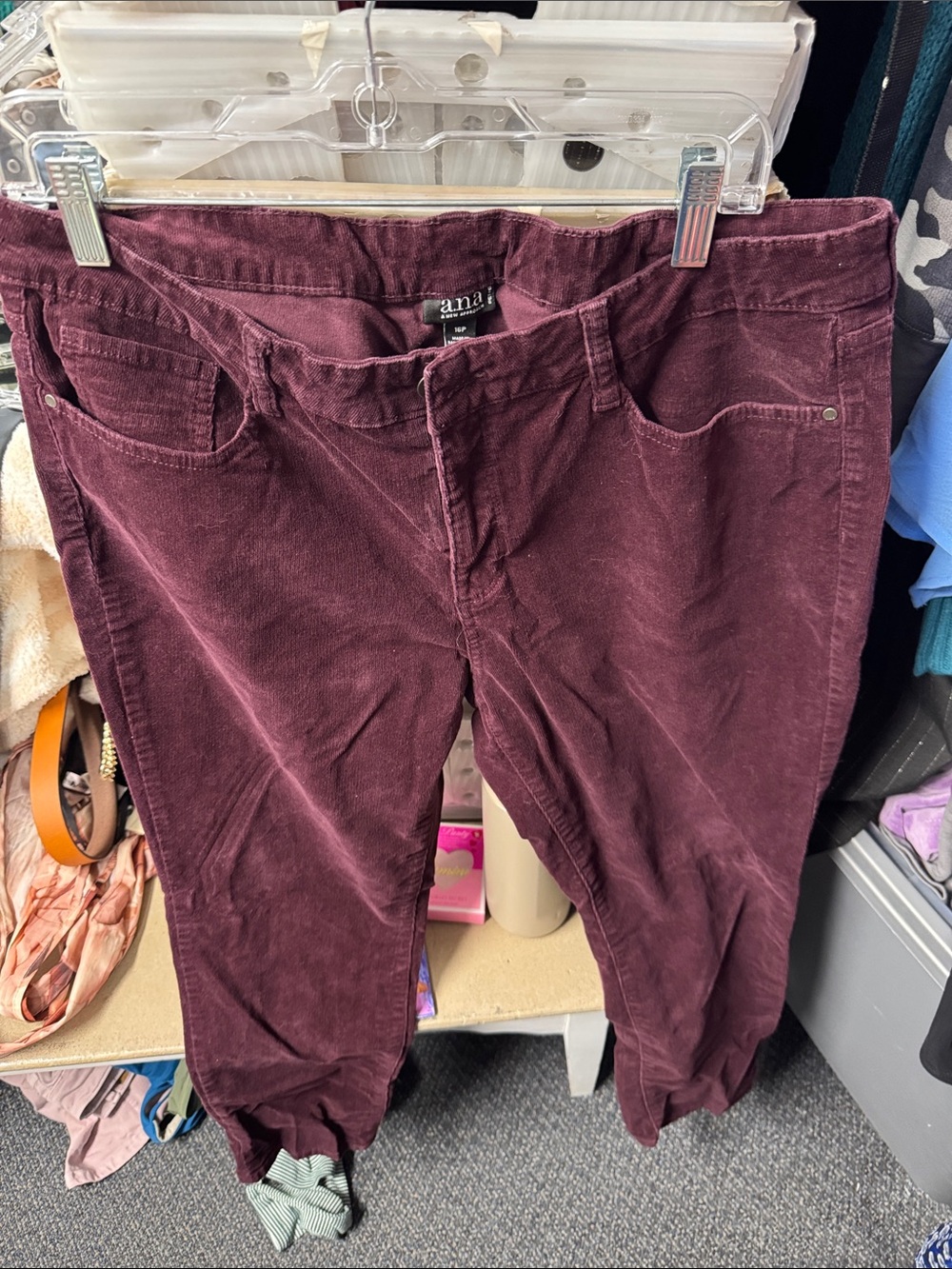 Ana corduroy pants  16 petite // 092553
